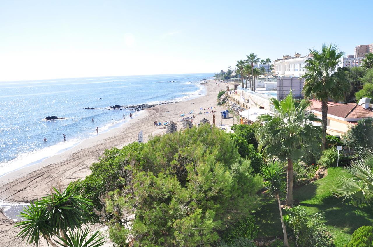 Aguamarina A3 Vistas Al Mar Primera Linea De Playa Lägenhet Mijas Costa Exteriör bild
