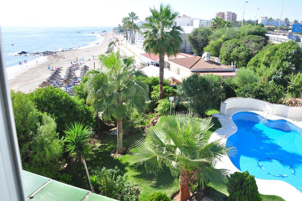 Aguamarina A3 Vistas Al Mar Primera Linea De Playa Lägenhet Mijas Costa Exteriör bild